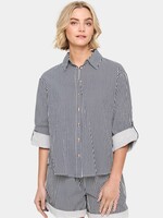 Saint Tropez Saint Tropez Chemise Rayée Zalinda - Ice Nightsky Strip