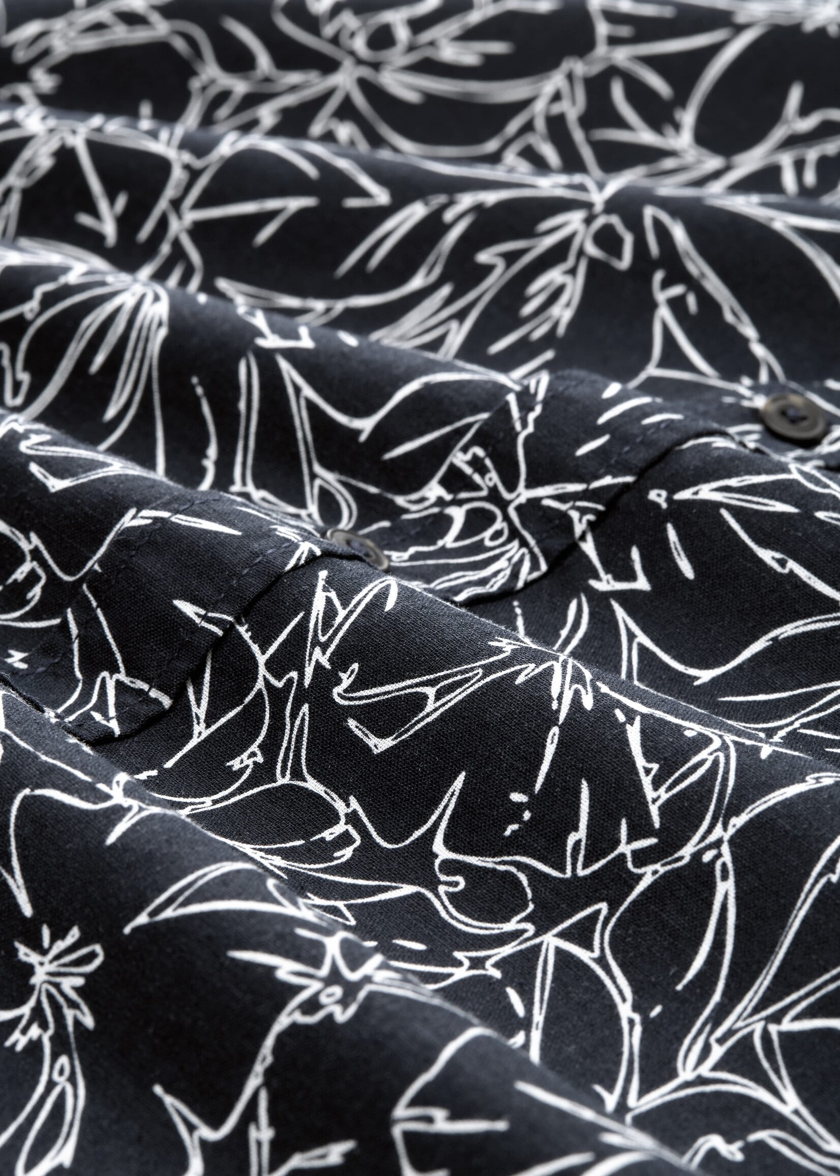 Tom Tailor Tom Tailor Chemise À Manches Courtes - Navy Flower Design