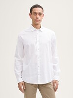 Tom Tailor Tom Tailor Chemise Coupe Standard - Blanche