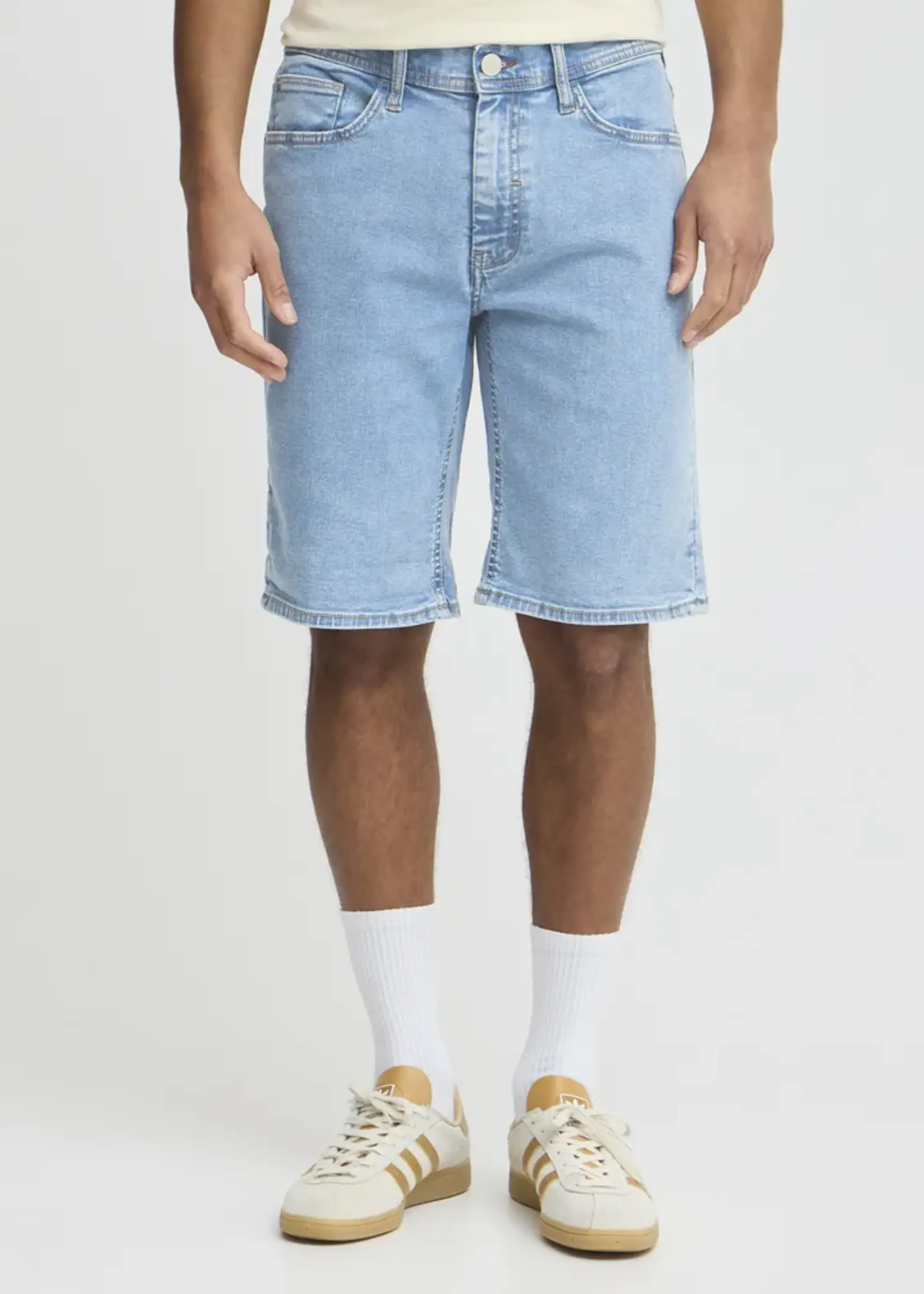 Blend Blend Short Twister En Jean - Unwashed Light Blue