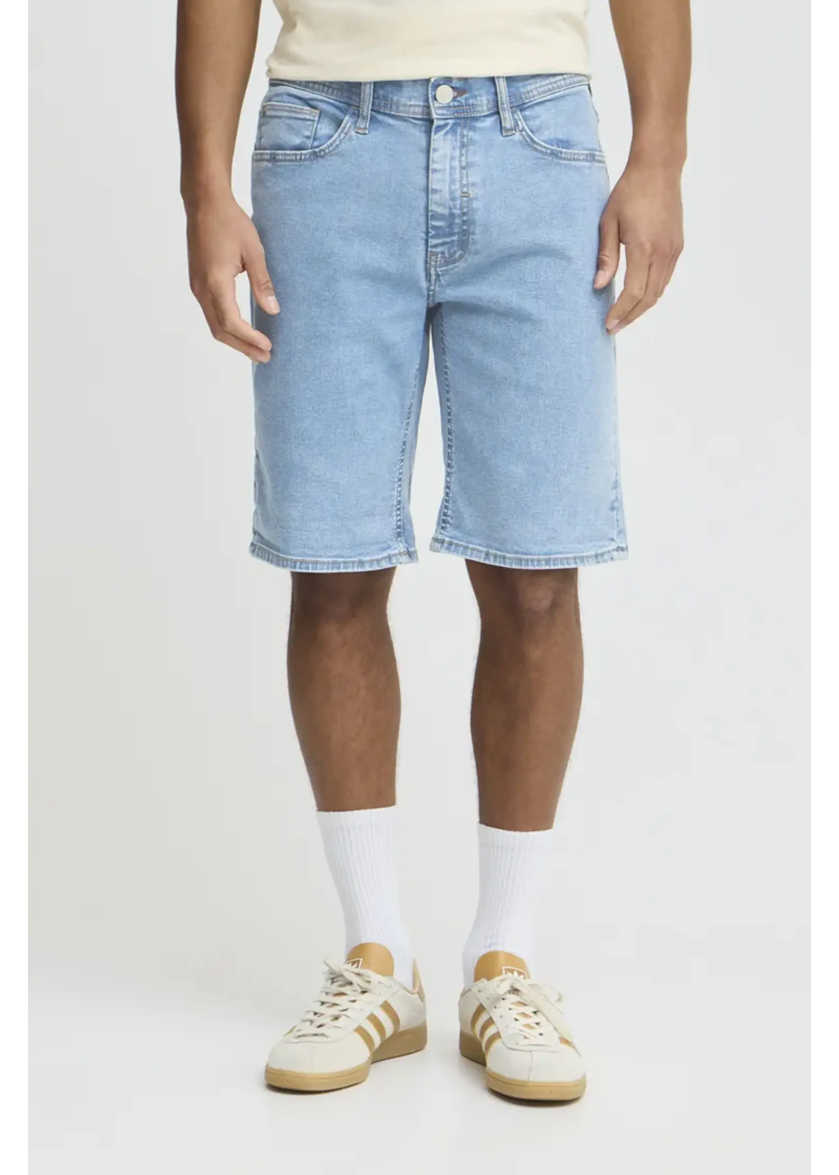 Blend Blend Twister-Denim Short - Unwashed Light Blue