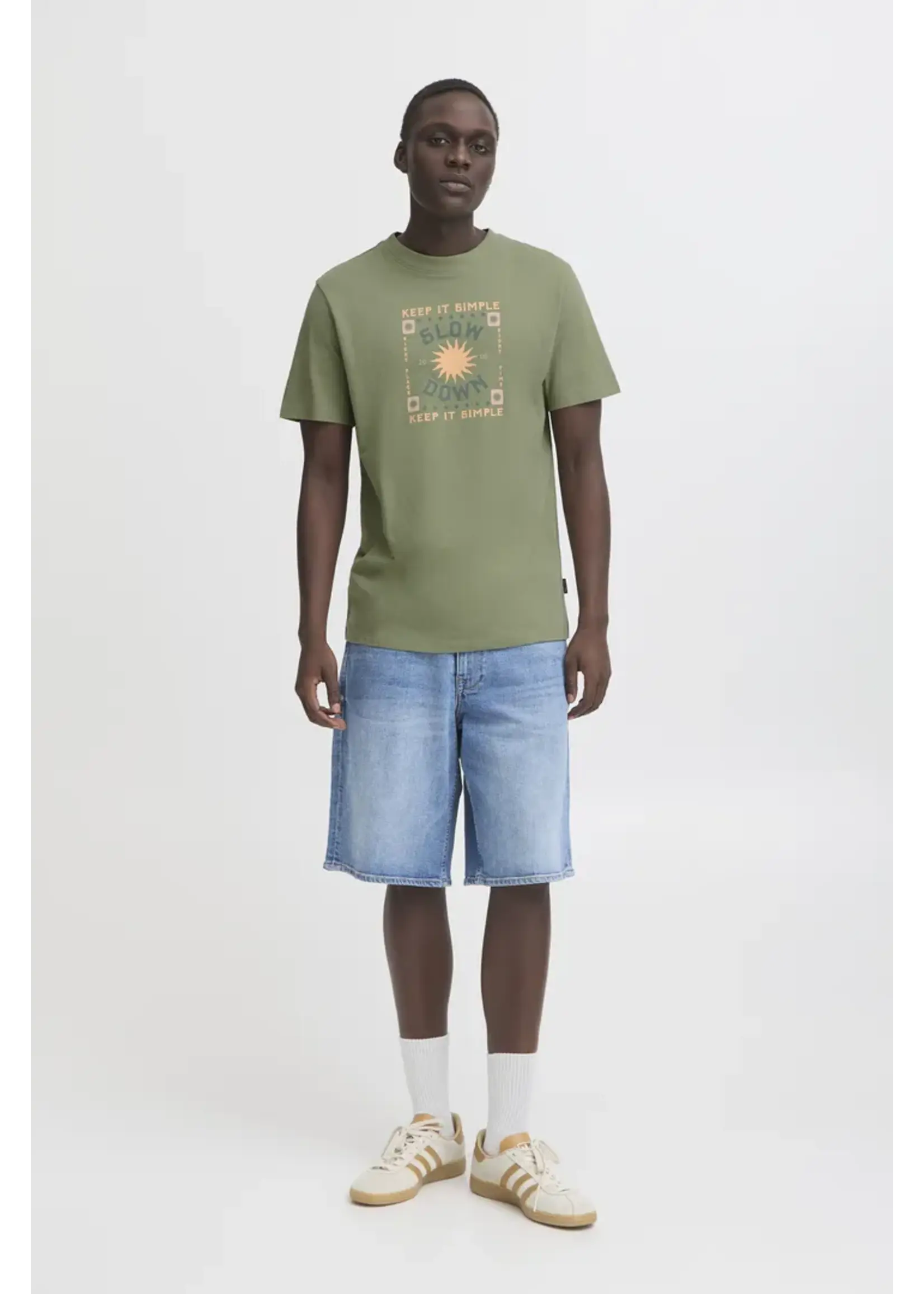 Blend Blend T-Shirt Joey - Oil Green