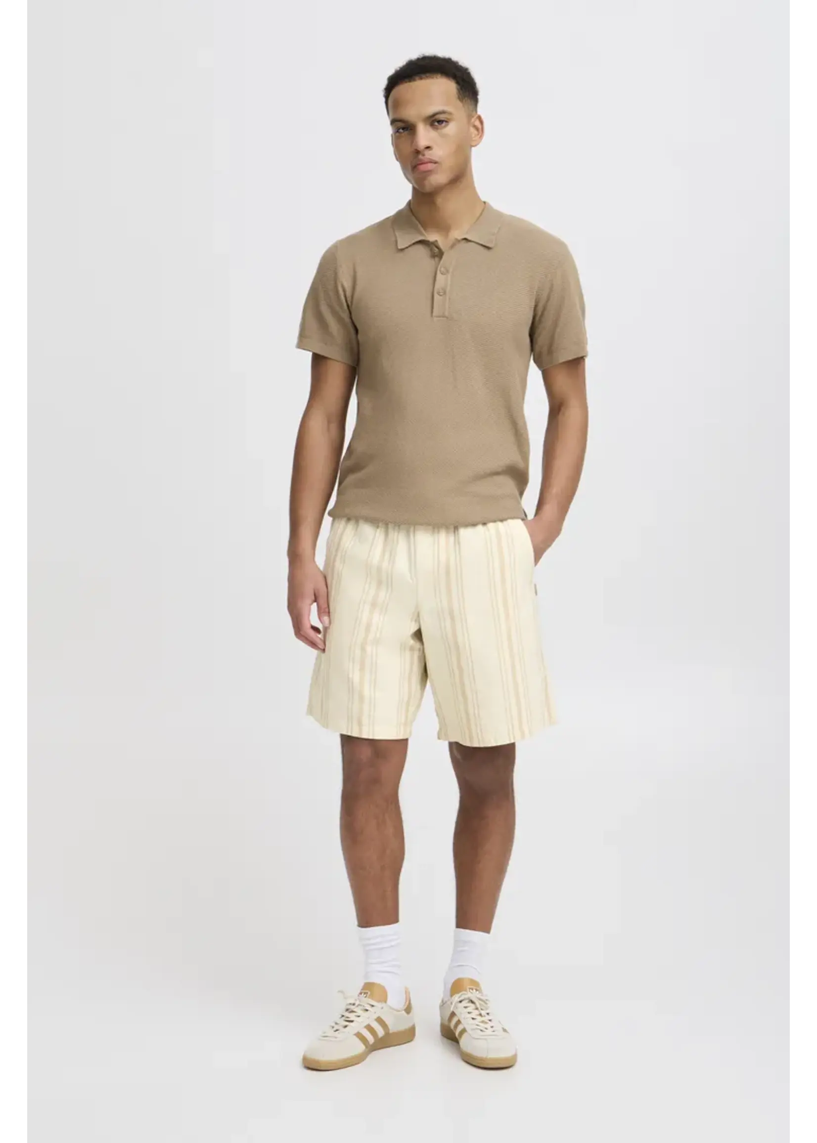 Blend Blend Short Tissé Miles - Antique Bronze