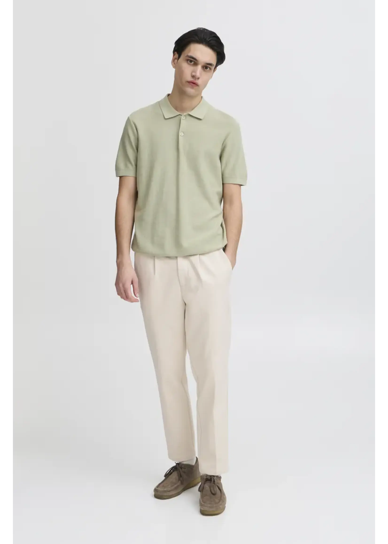 Casual Friday Casual Friday Marc Trousers With Pleat - Rainy Day