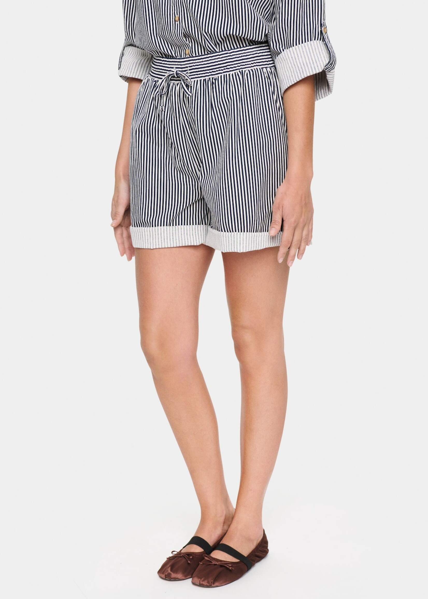 Saint Tropez Saint Tropez Zalinda Shorts - Ice Nightsky Strip