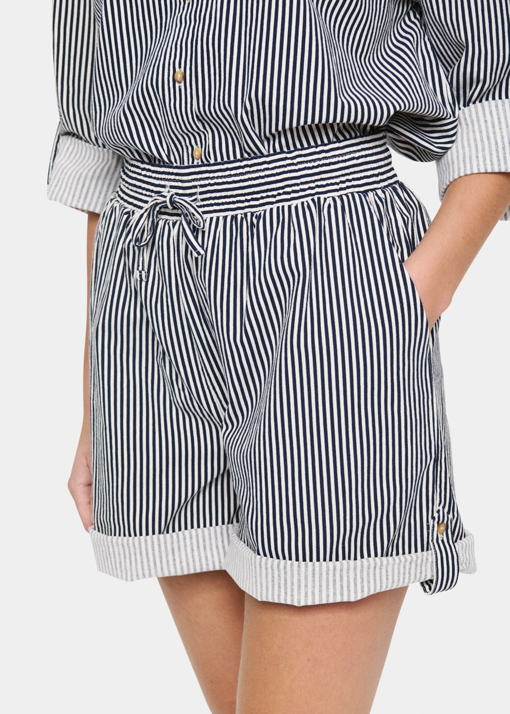 Saint Tropez Saint Tropez Shorts Zalinda - Ice Nightsky Strip