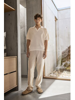 Casual Friday Casual Friday Polo Easton SS Knit - Egret