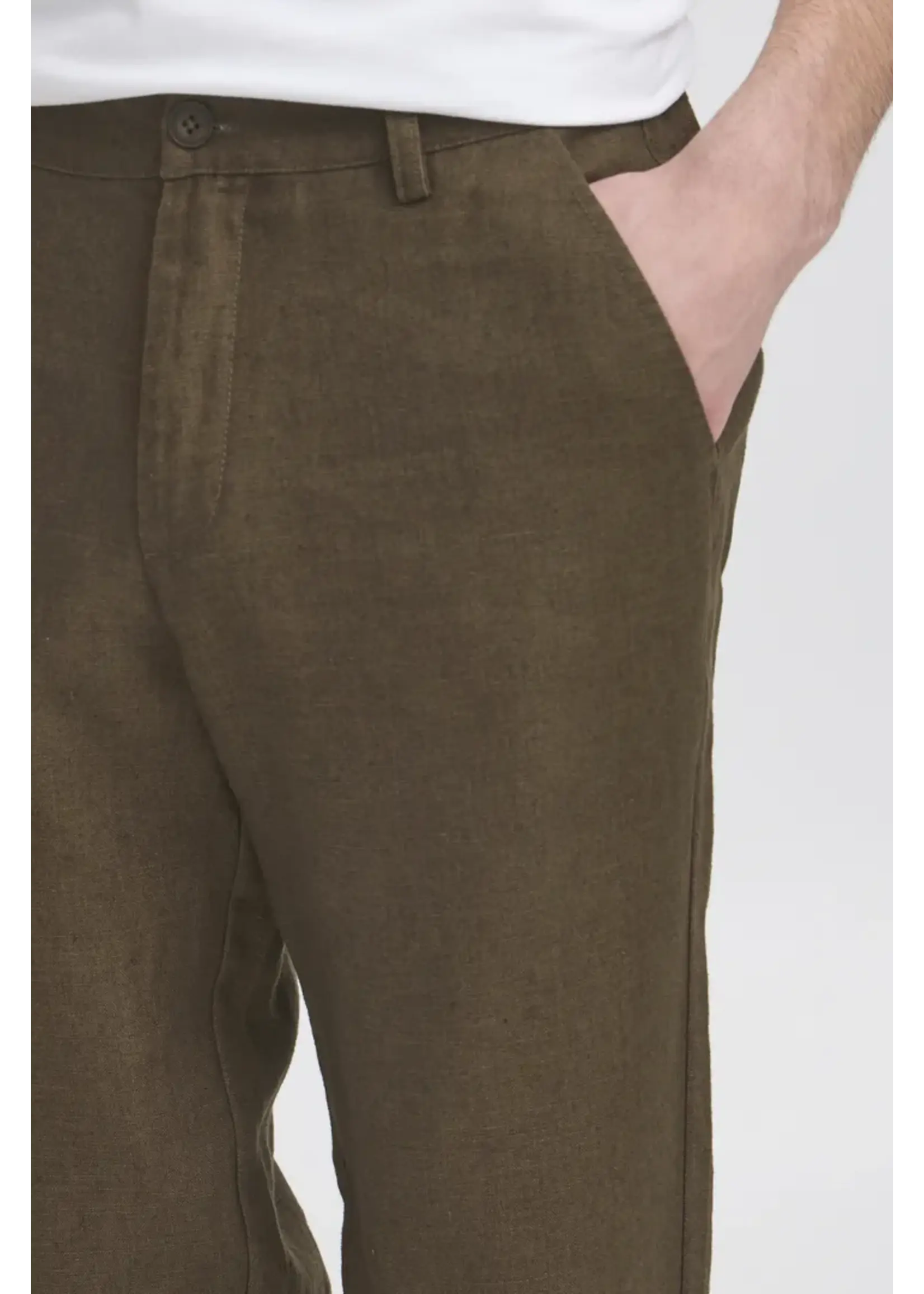 Casual Friday Casual Friday Pantalon En Lin Pandrup - Wren