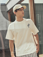 Casual Friday Casual Friday T-Shirt Jaxson Avec Imprimé Au Dos - Cloud Dancer