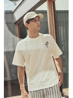 Casual Friday Casual Friday Jaxson Tee With Backprint - Cloud Dancer