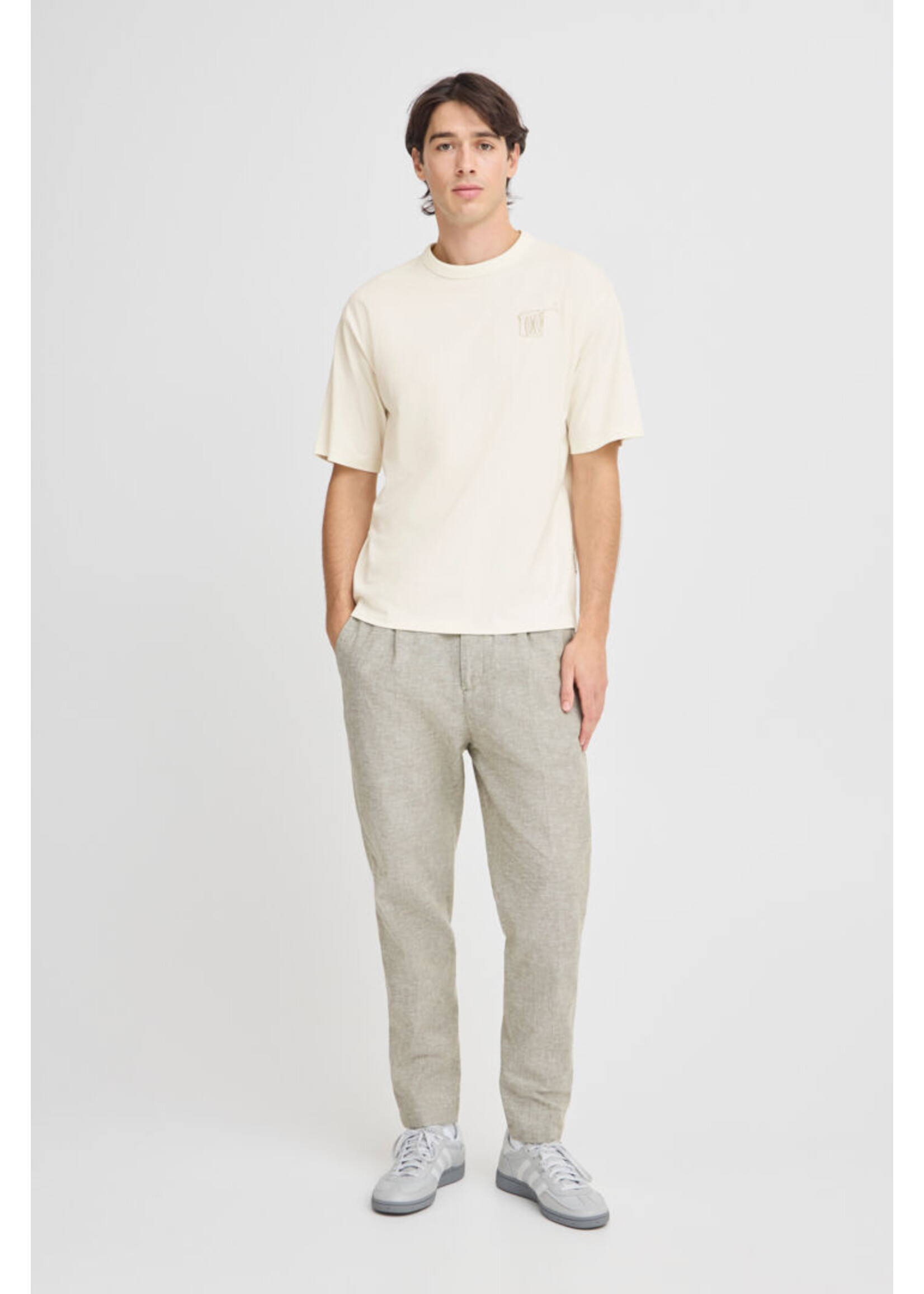 Casual Friday Casual Friday T-Shirt Archer Avec Imprimé Au Dos - Egret