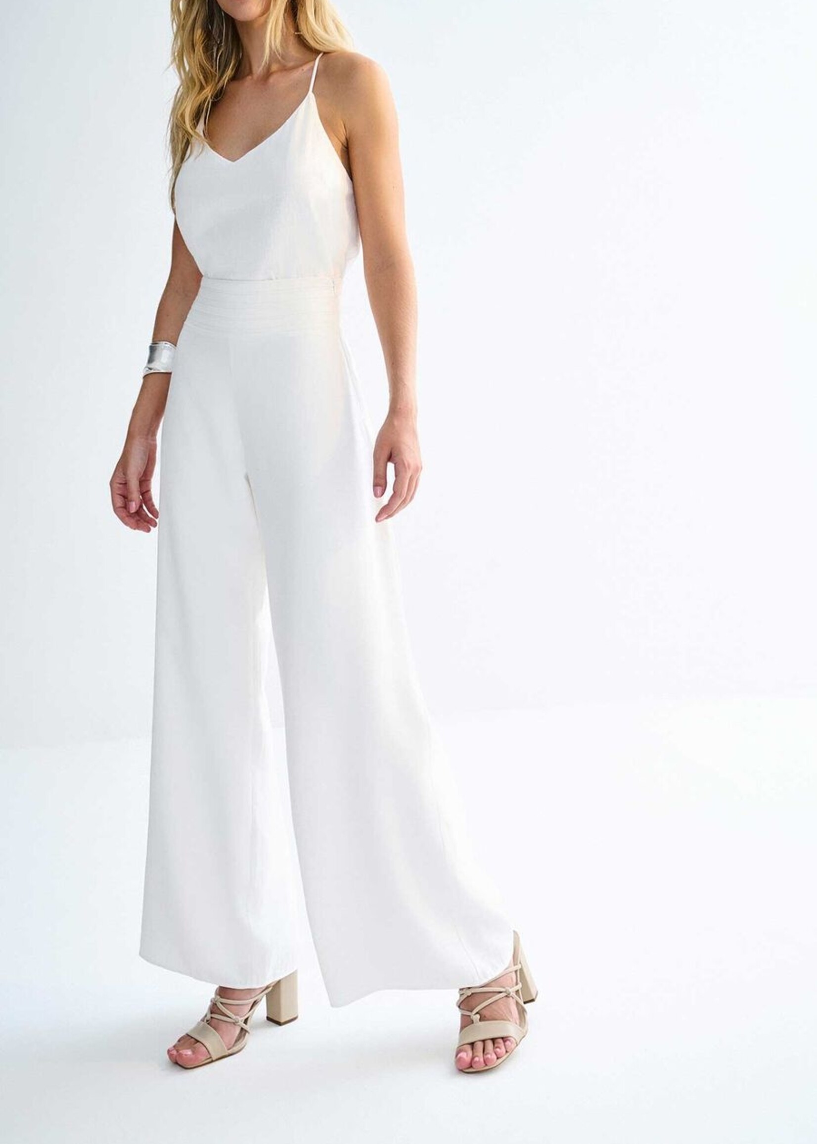 Lez A Lez Lez A Lez Pantalon Avec Ceinture - Blanc