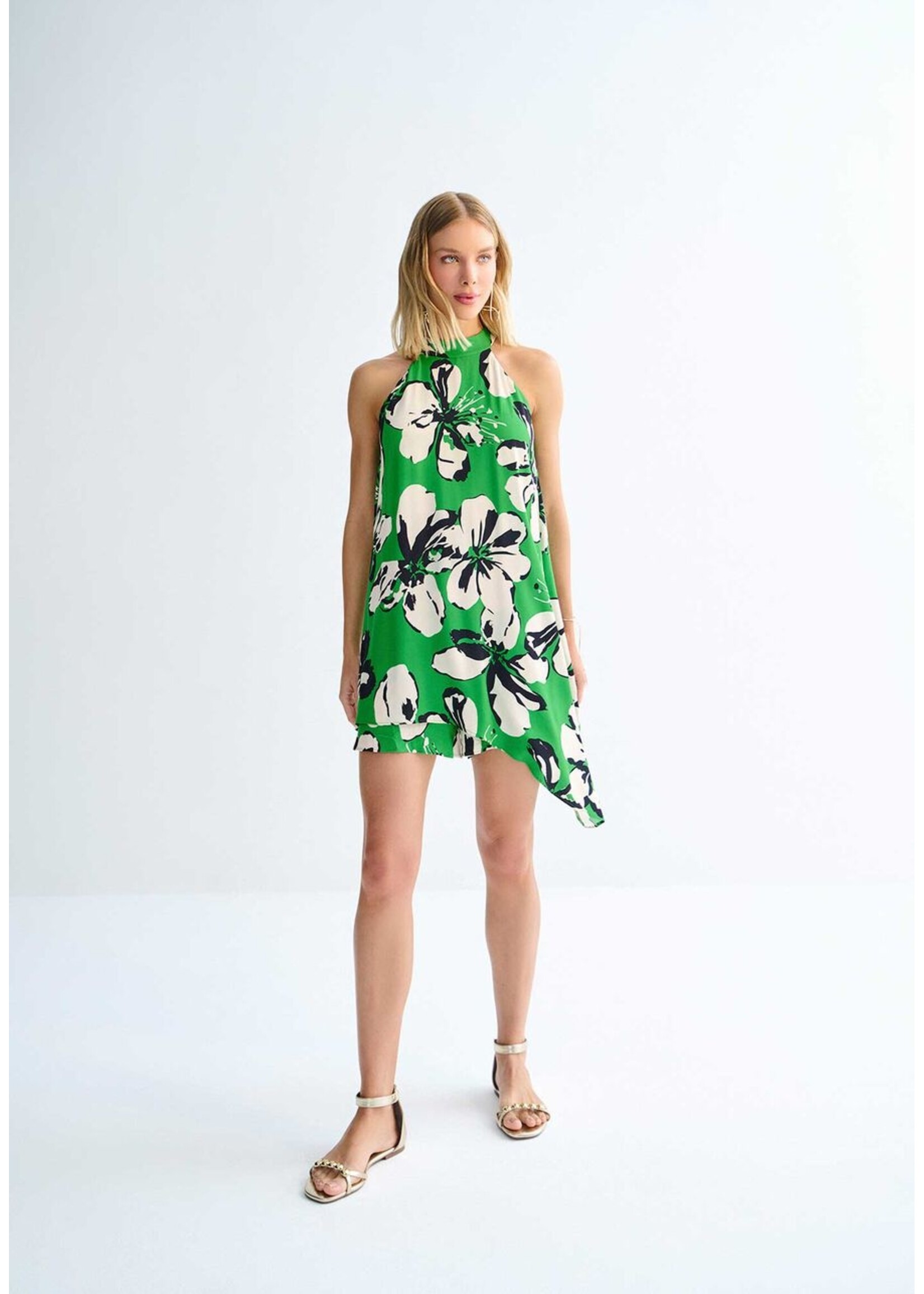 Lez A Lez Lez A Lez Combinaison Asymétrique - Green Wonder