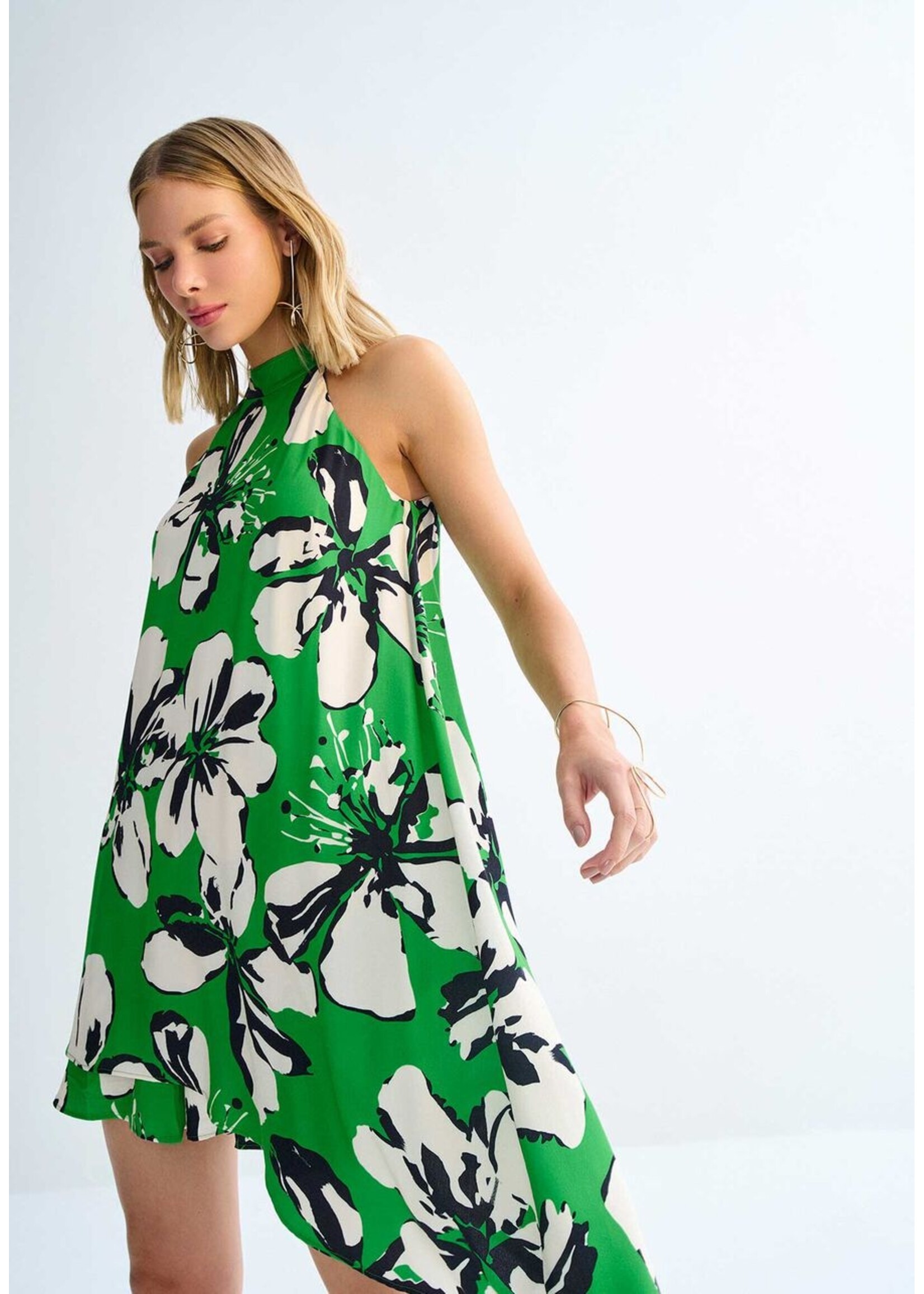 Lez A Lez Lez A Lez Asymmetrical Jumpsuit - Green Wonder