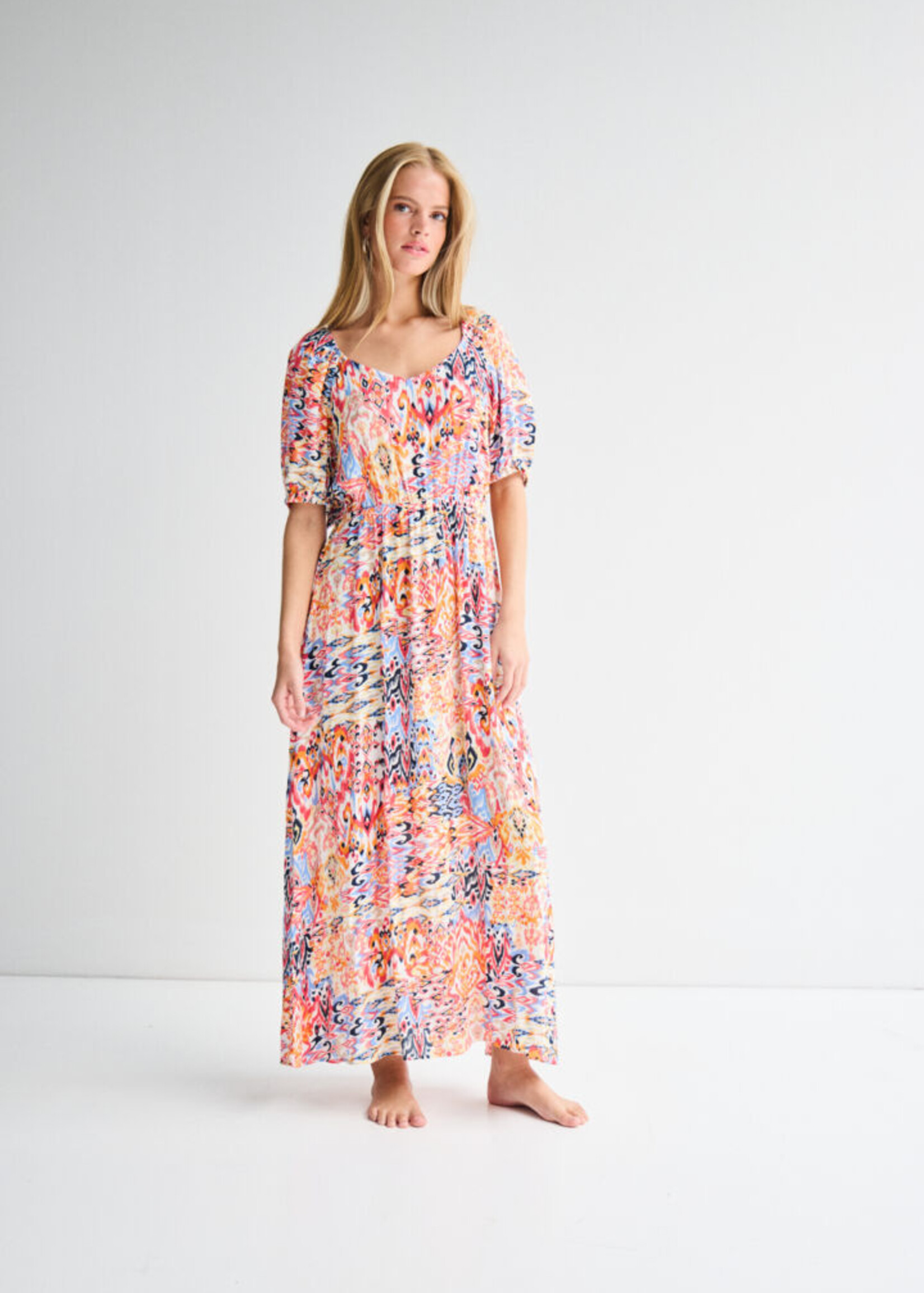 ICHI ICHI Robe IHMarrakech - Geranium Multi