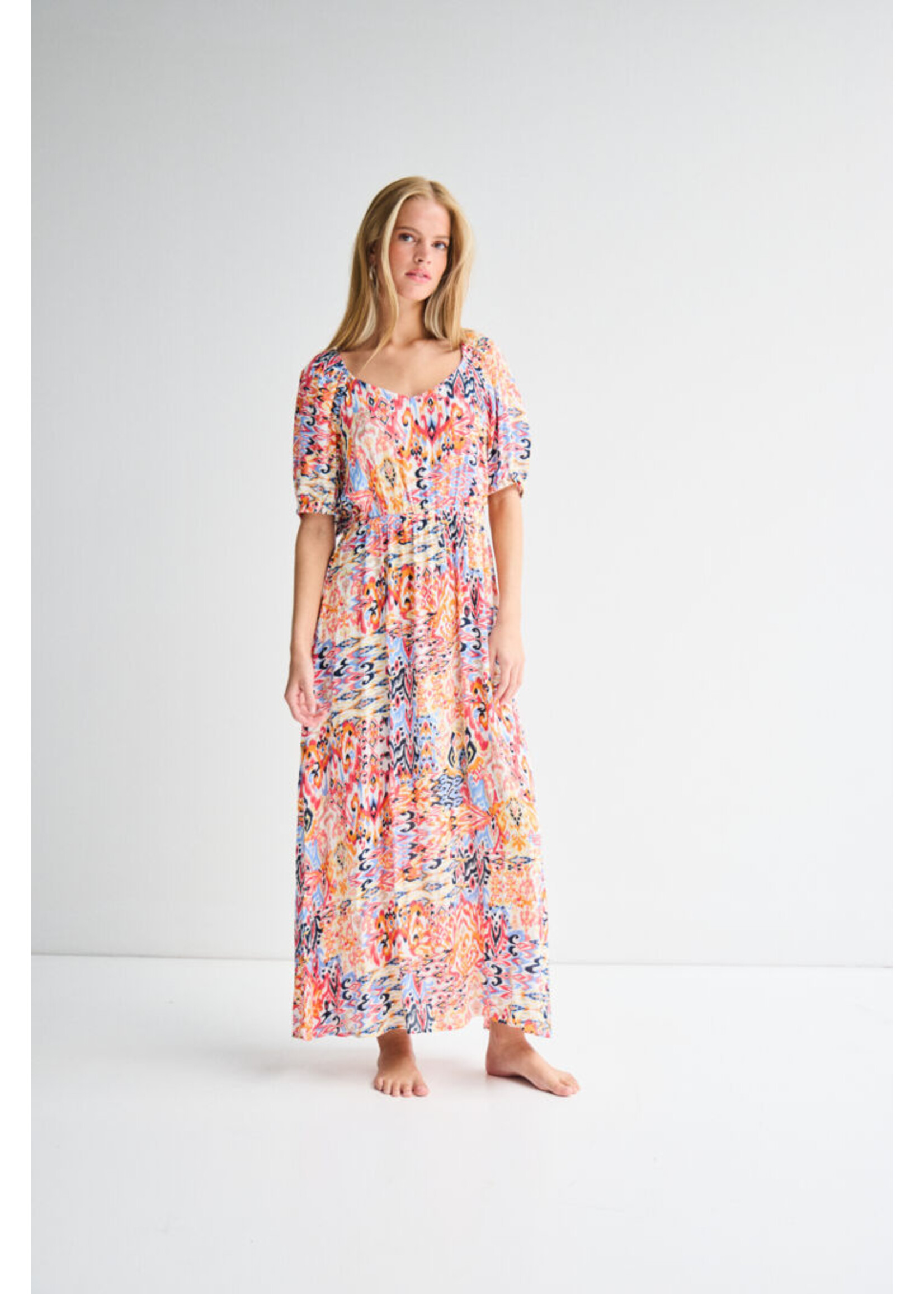 ICHI ICHI Robe IHMarrakech - Geranium Multi