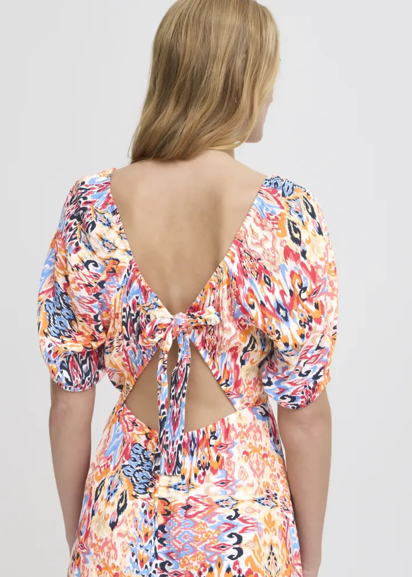 ICHI ICHI Robe IHMarrakech - Geranium Multi