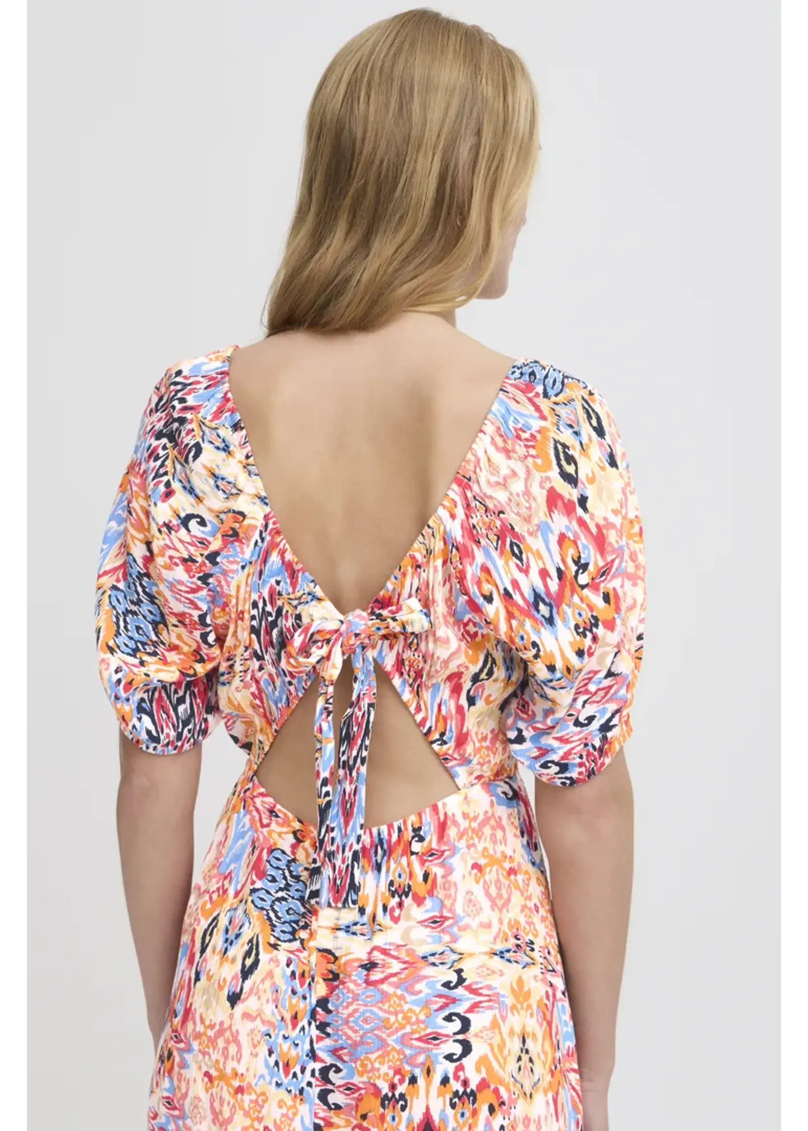 ICHI ICHI Robe IHMarrakech - Geranium Multi