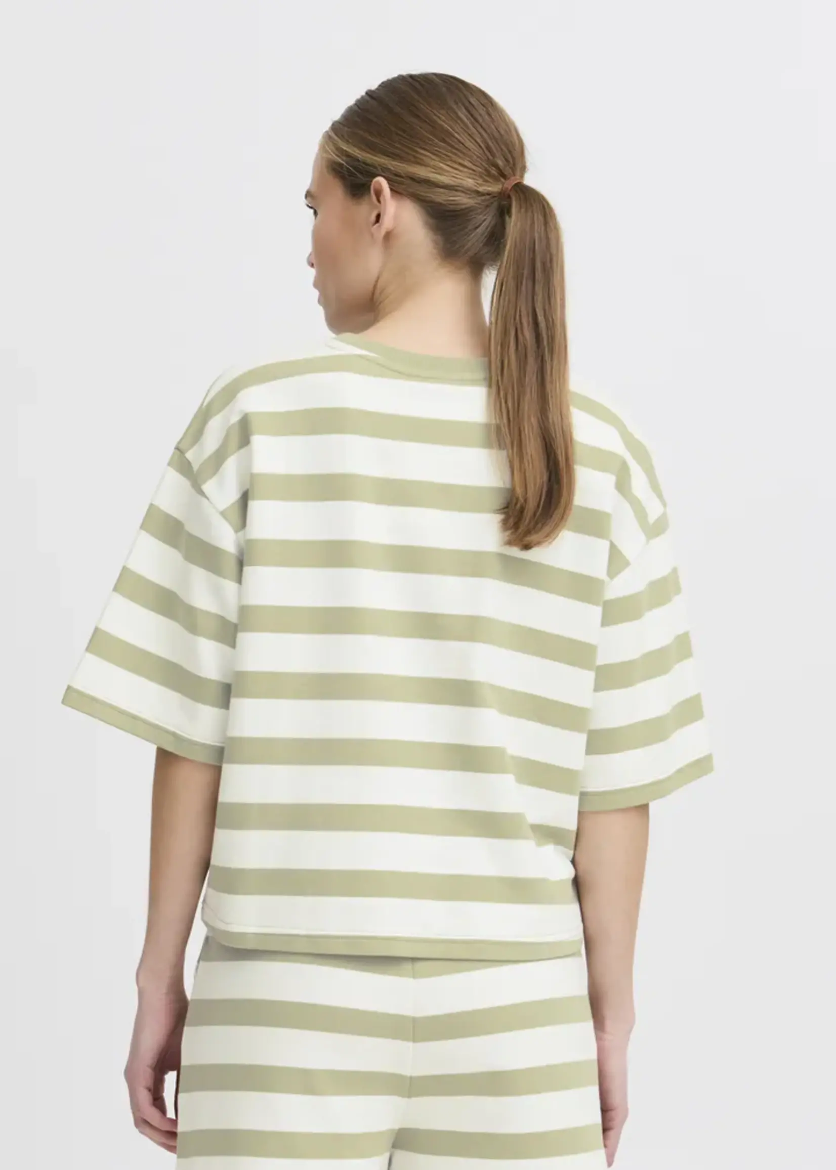 ICHI ICHI Pull IHOcie - Tea Stripe