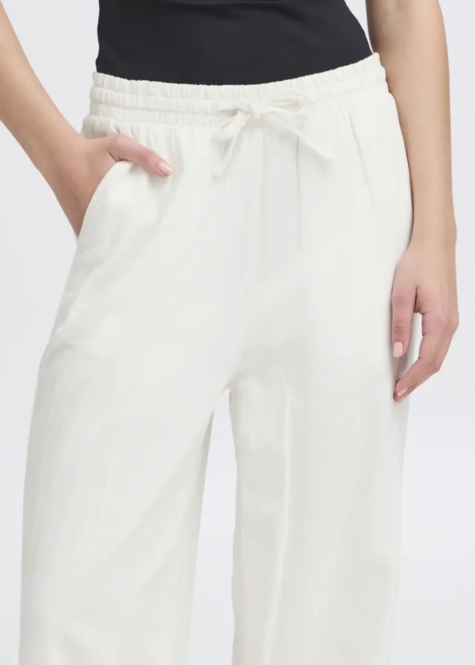 ICHI ICHI Pantalon IHLinno - Cloud Dancer
