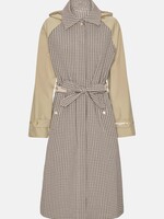 Ilse Jacobsen Ilse Jacobsen Trench Raincoat - White Pepper