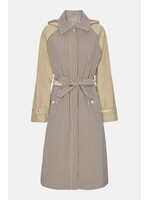 Ilse Jacobsen Ilse Jacobsen Trench Raincoat - White Pepper