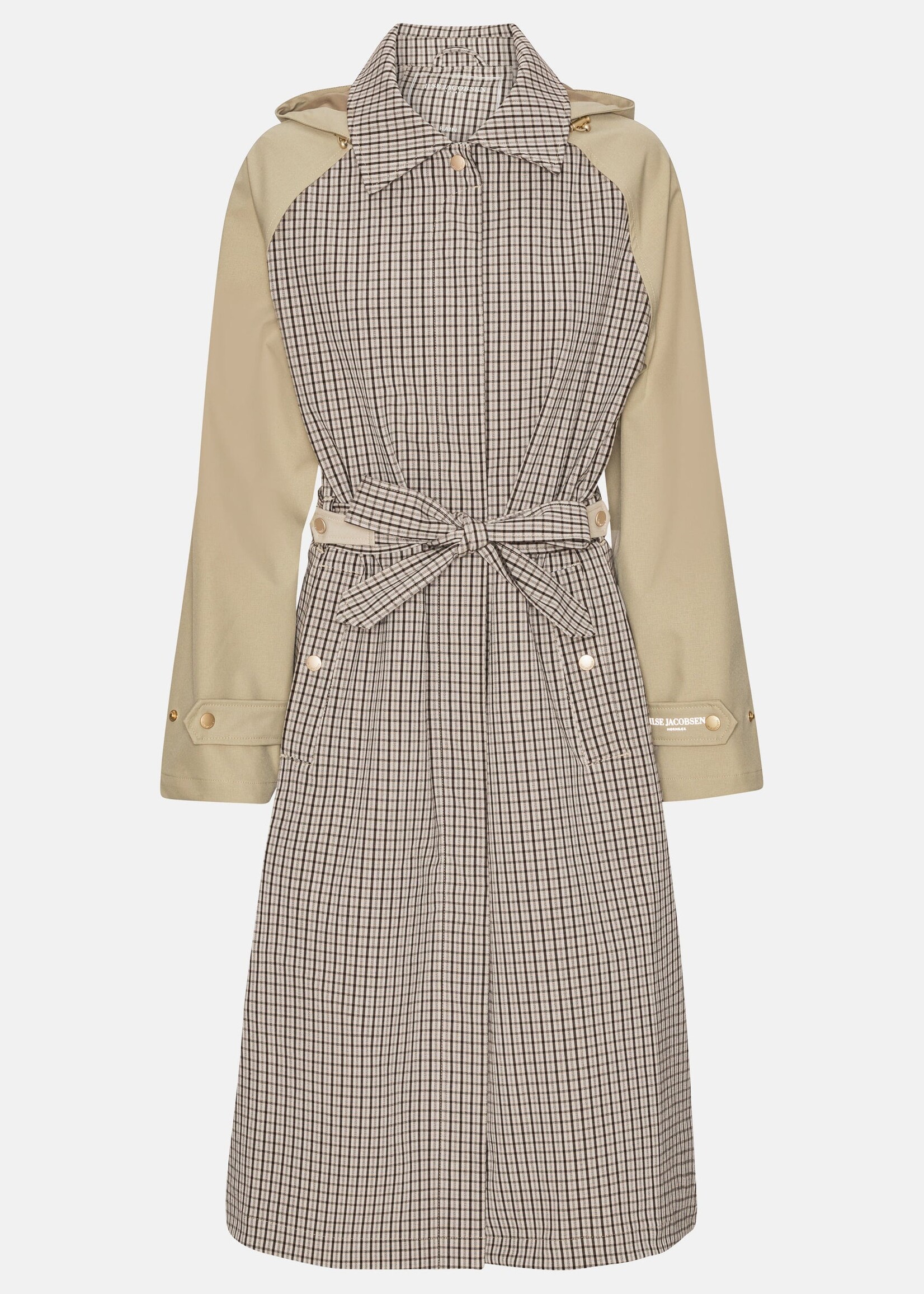 Ilse Jacobsen Ilse Jacobsen Trench Raincoat - White Pepper