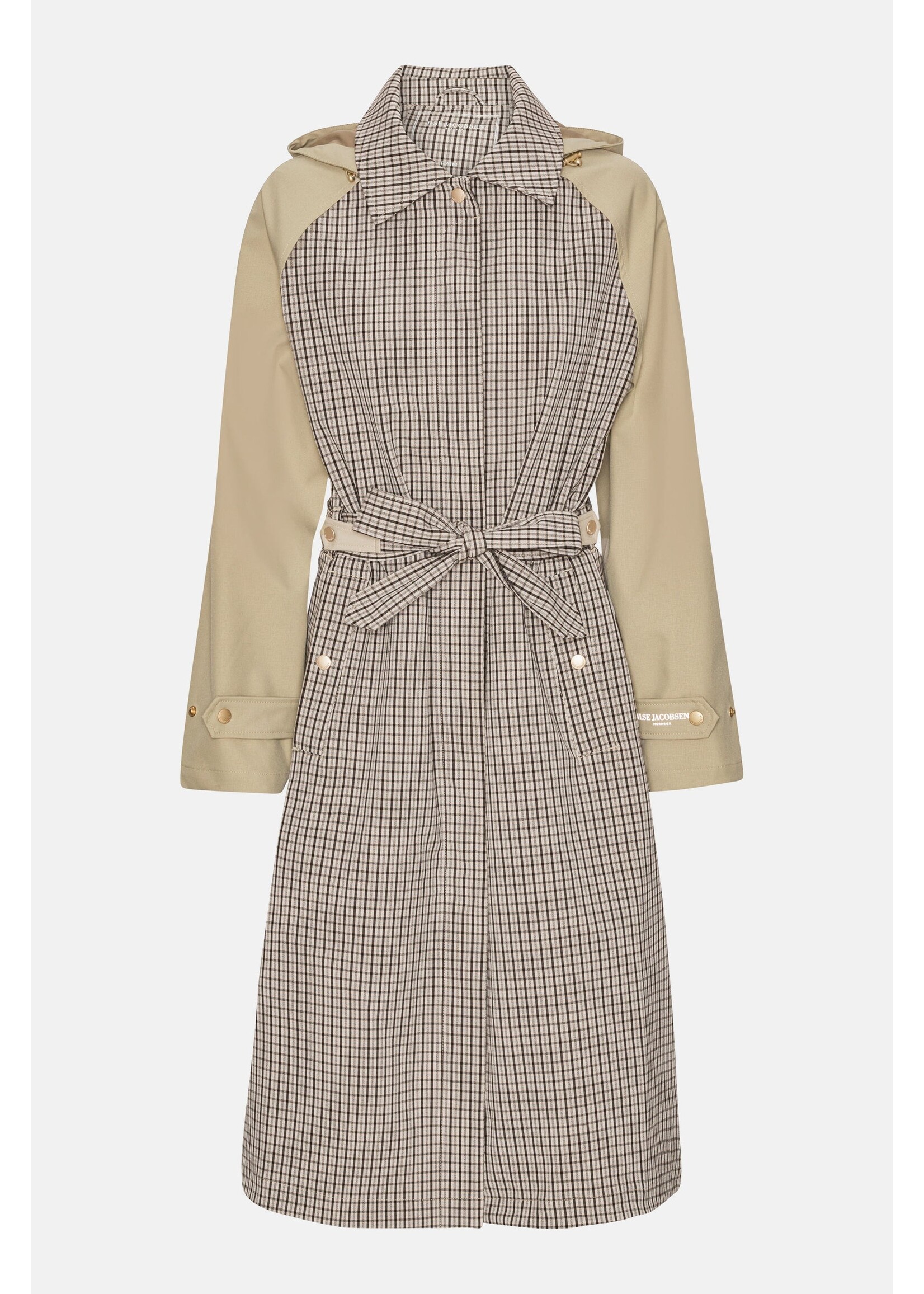 Ilse Jacobsen Ilse Jacobsen Trench Raincoat - White Pepper