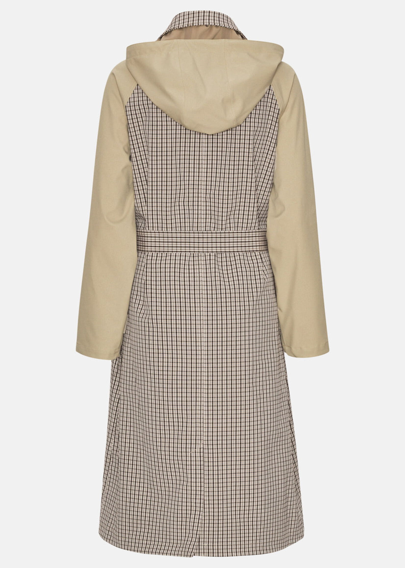 Ilse Jacobsen Ilse Jacobsen Trench Raincoat - White Pepper
