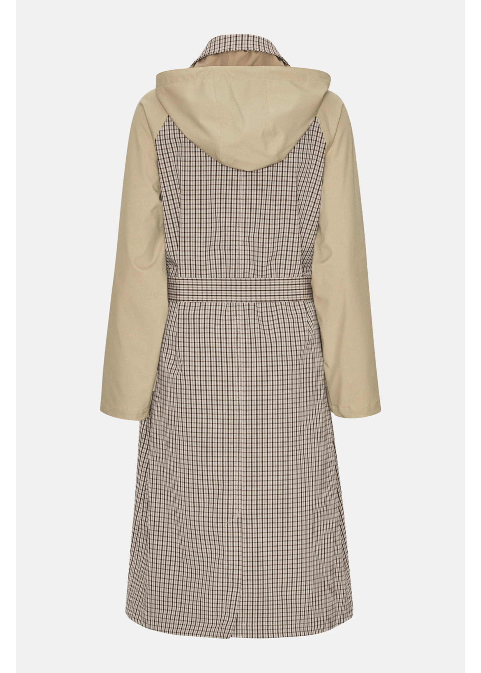 Ilse Jacobsen Ilse Jacobsen Trench Raincoat - White Pepper
