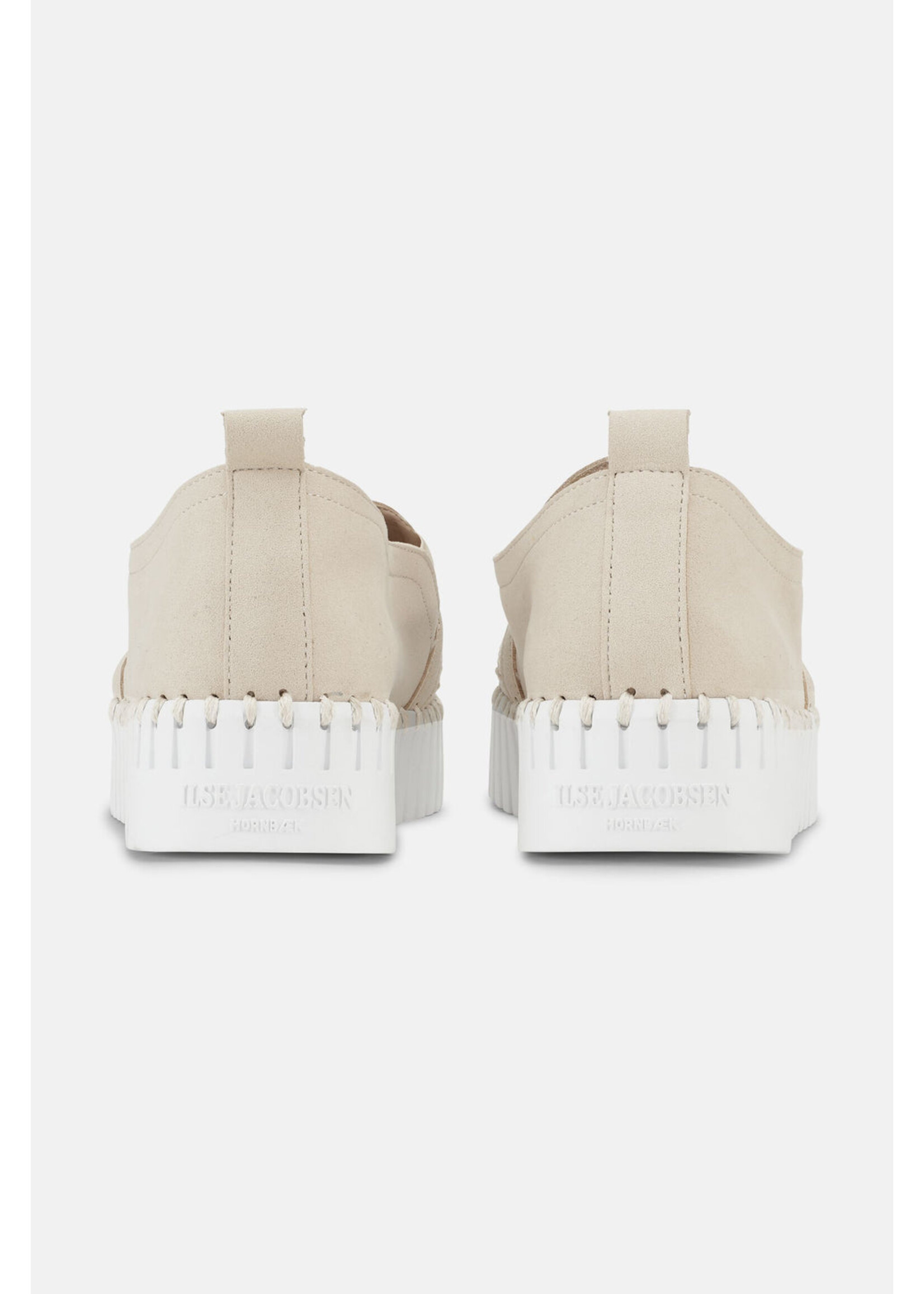 Ilse Jacobsen Ilse Jacobsen Platform Flats - Kit White