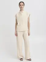 ICHI ICHI IHLinno Shirt - Natural Ecru