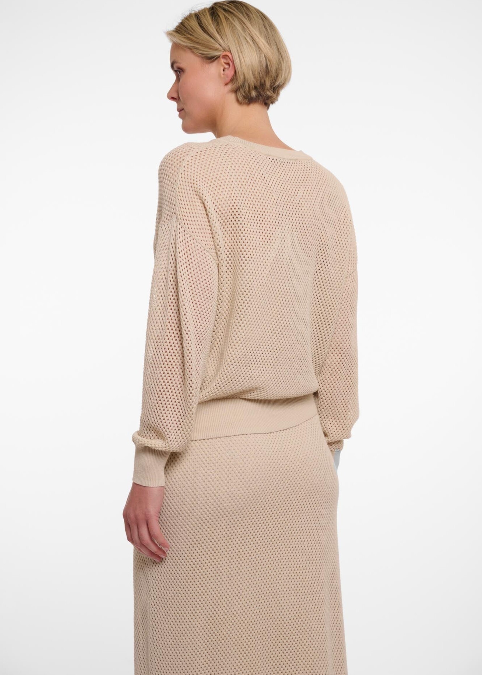 Rino & Pelle Rino & Pelle Accent Long Sleeve Pullover - Birch