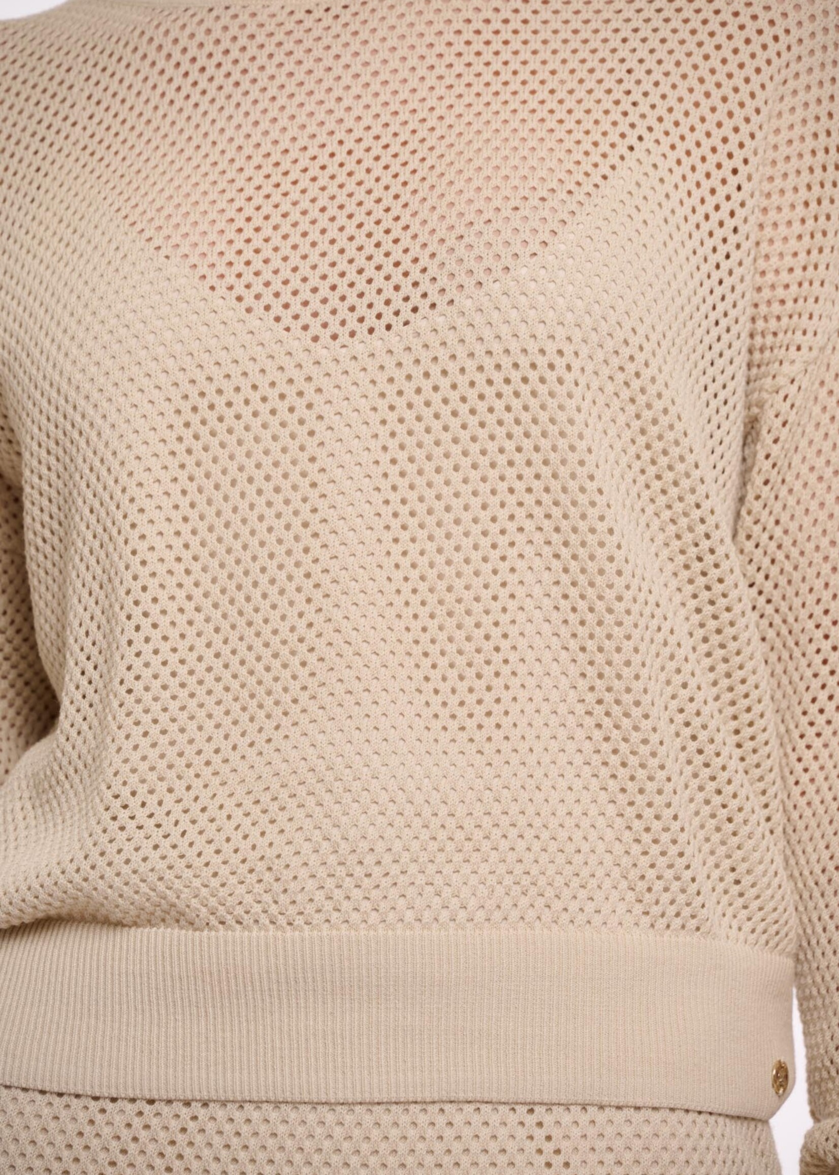 Rino & Pelle Rino & Pelle Accent Long Sleeve Pullover - Birch