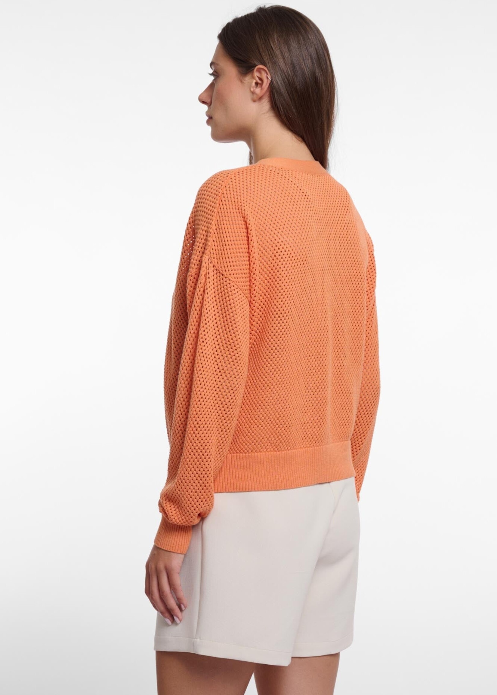 Rino & Pelle Rino & Pelle Munda Button Through Cardigan - Dusty Orange