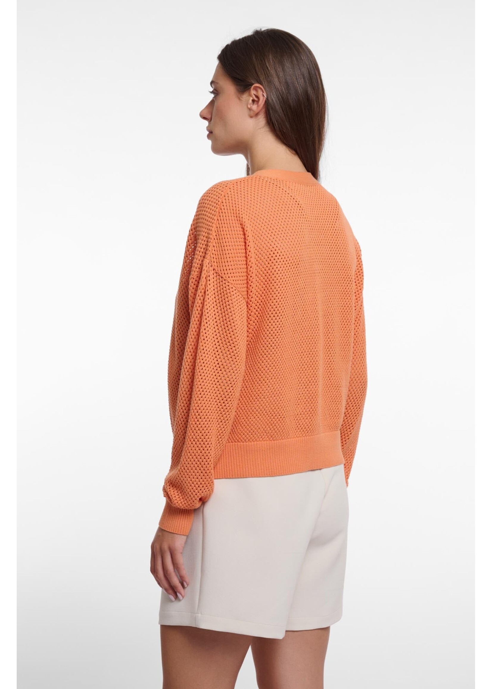 Rino & Pelle Rino & Pelle Munda Button Through Cardigan - Dusty Orange
