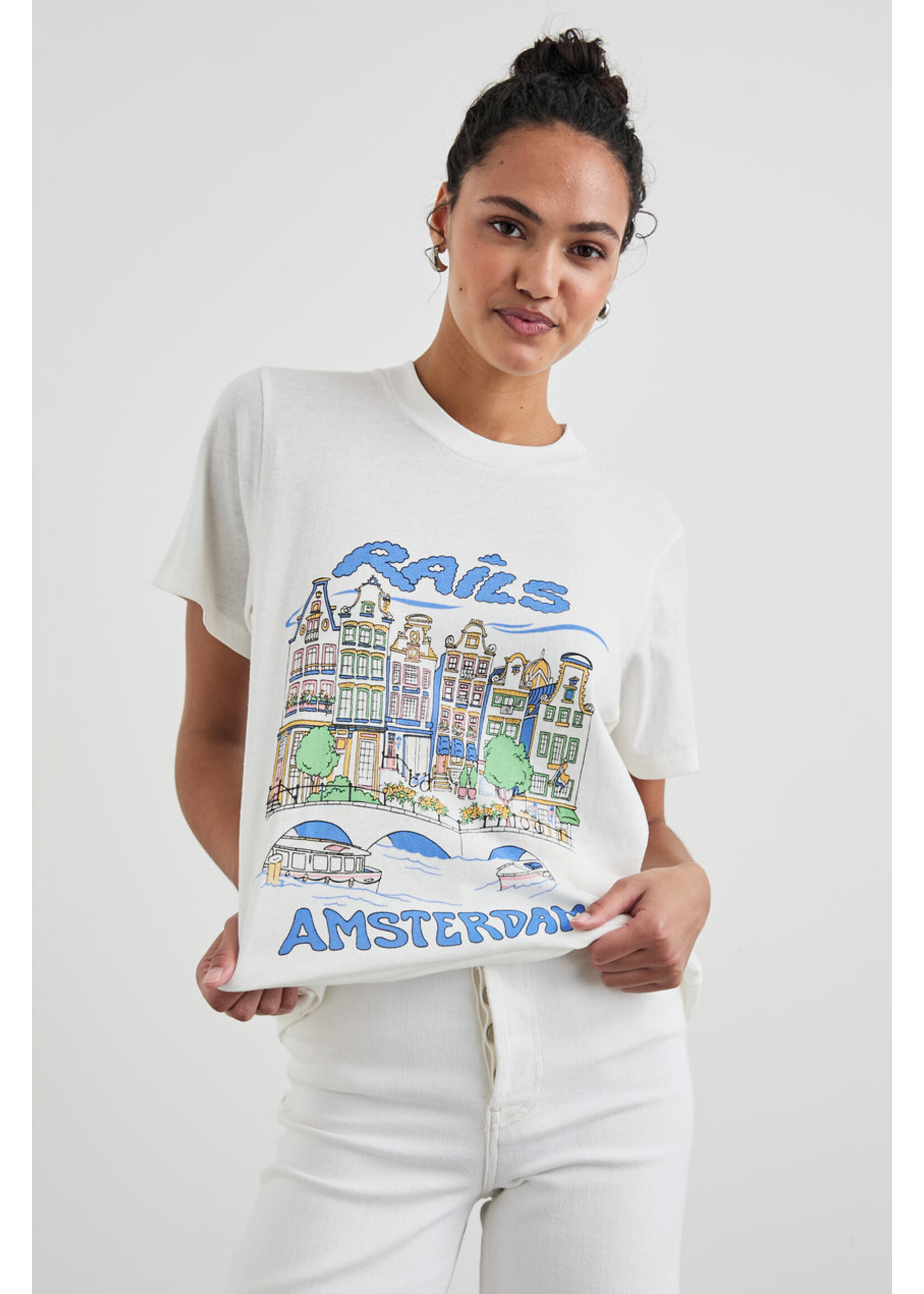 Rails Rails T-Shirt Boyfriend - Amsterdam