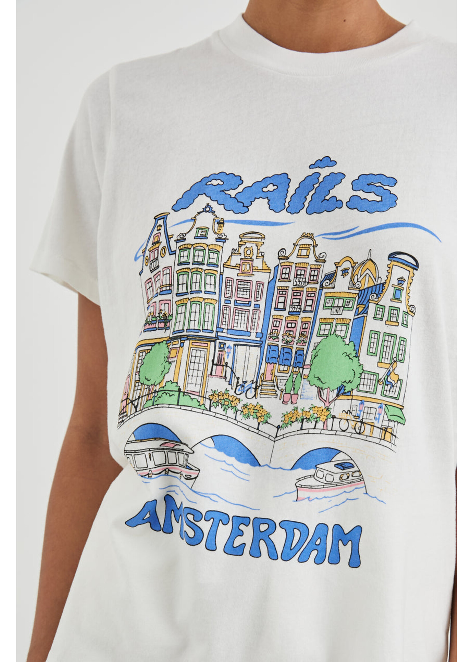 Rails Rails T-Shirt Boyfriend - Amsterdam