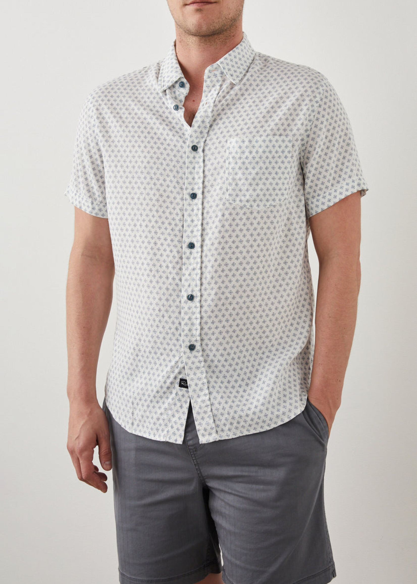 Rails Rails Chemise Carson - Diamond Geo Cream