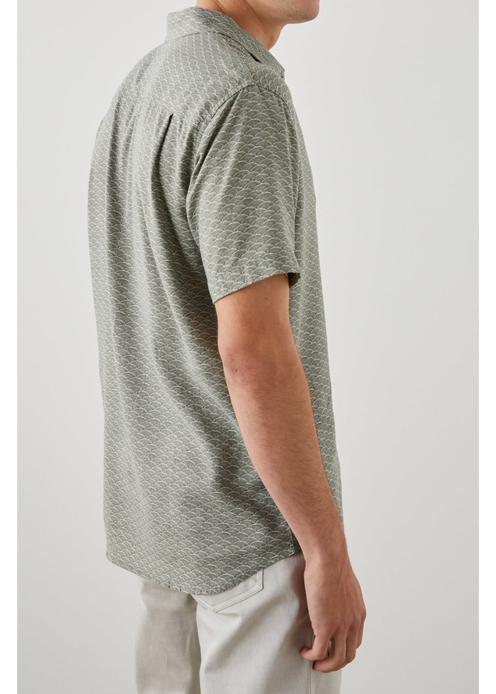 Rails Rails Carson SS Shirt - Hama Wave Olive