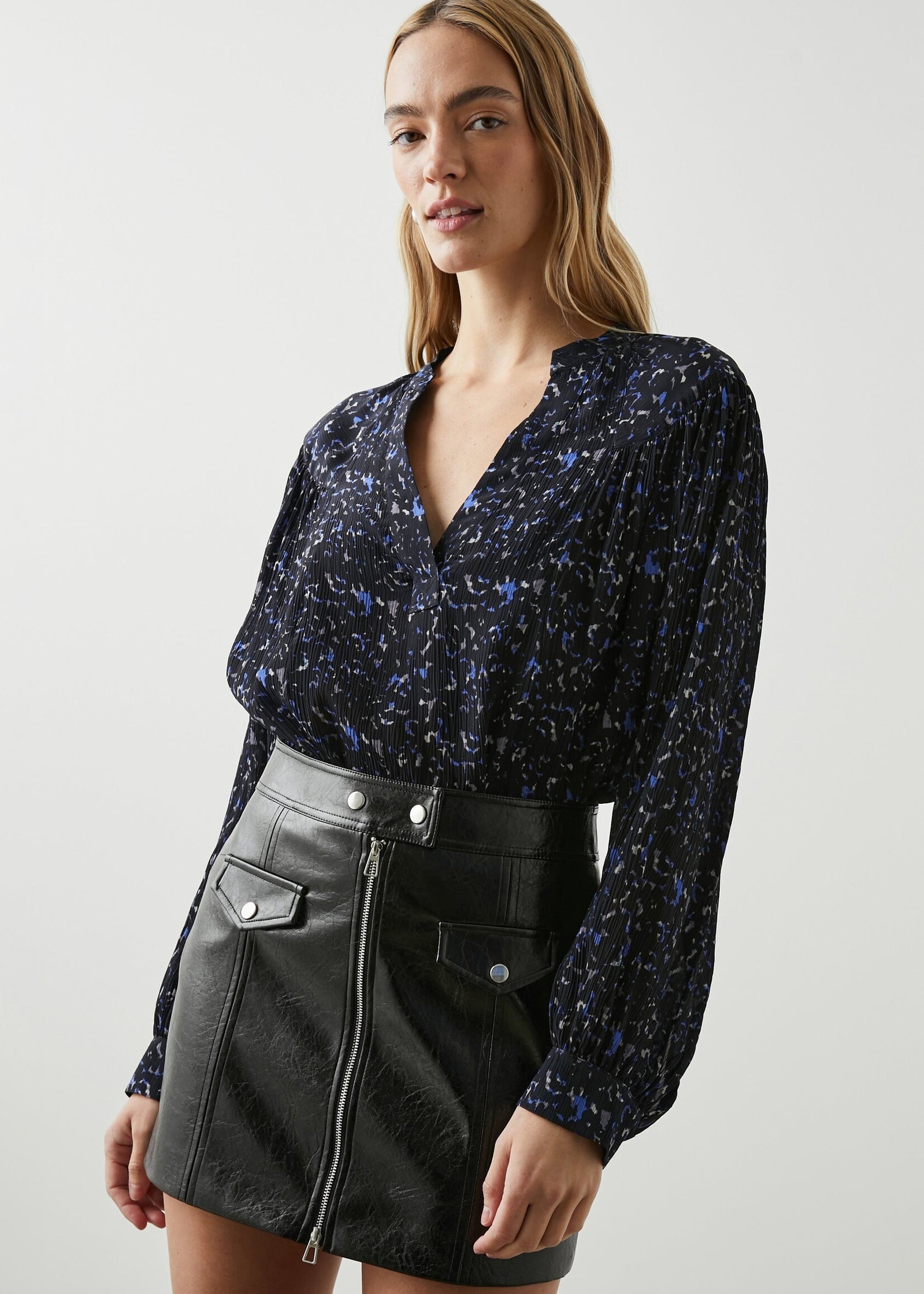 Rails Rails Fable Top - Cobalt Static