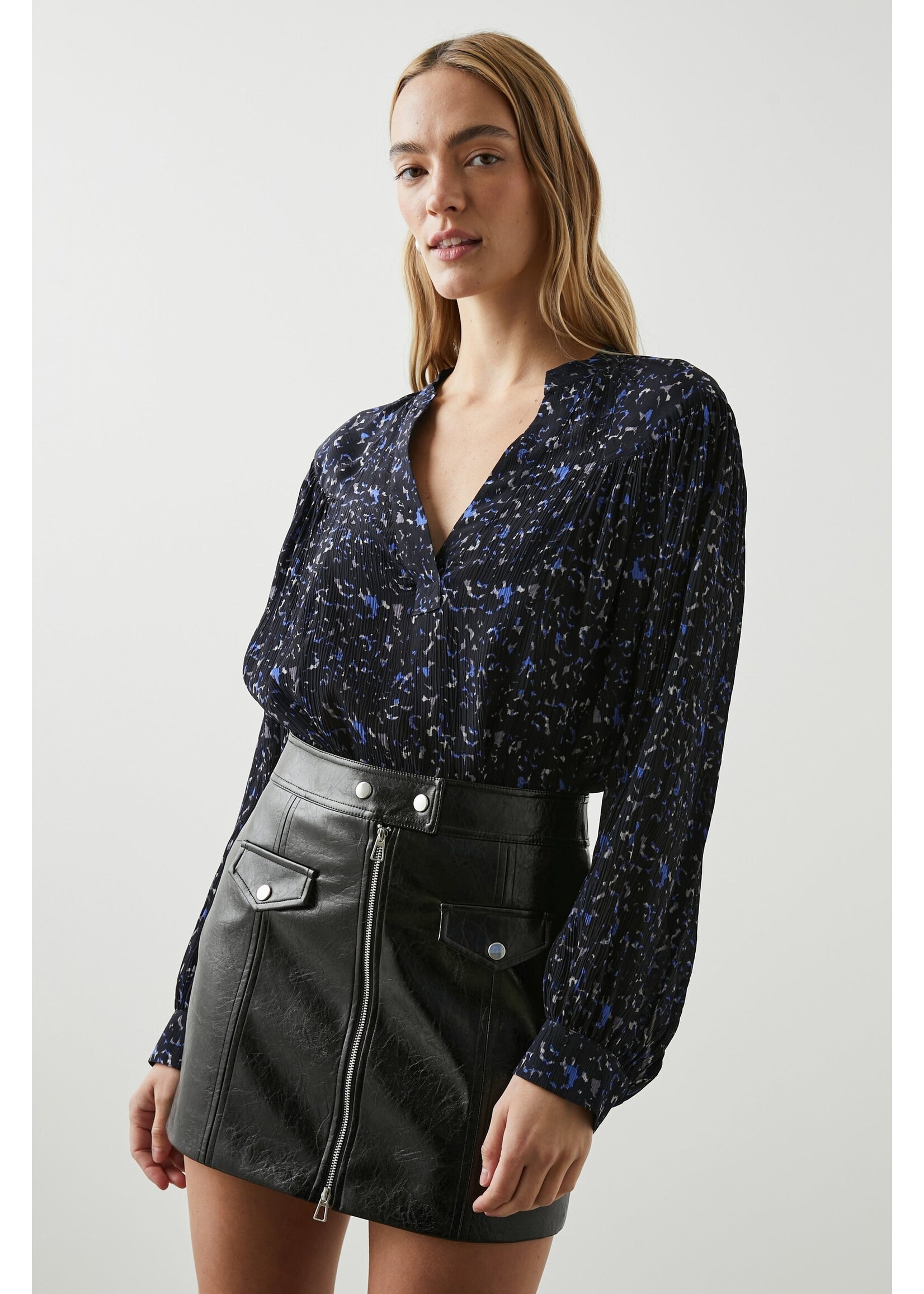 Rails Rails Fable Top - Cobalt Static