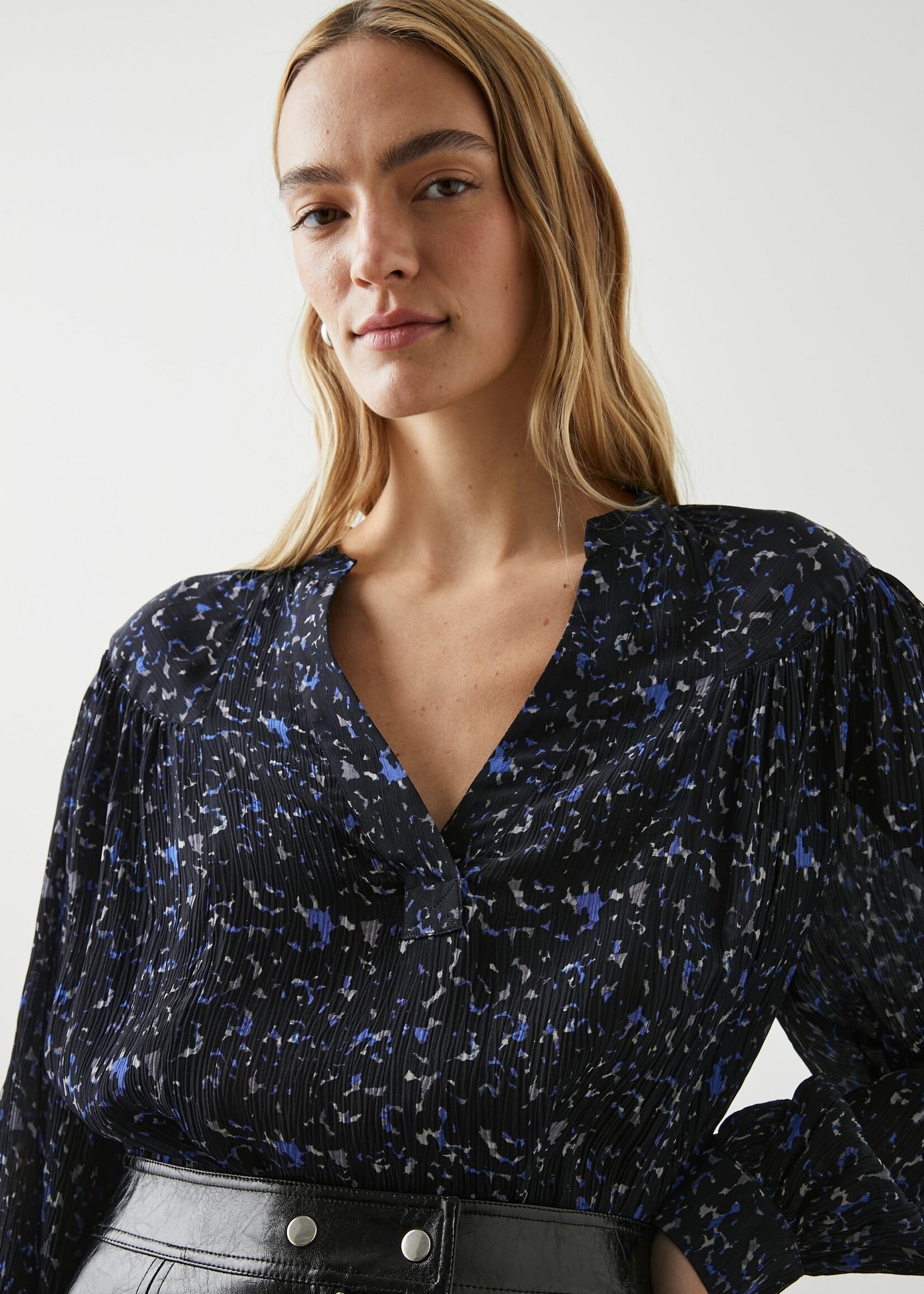Rails Rails Fable Top - Cobalt Static