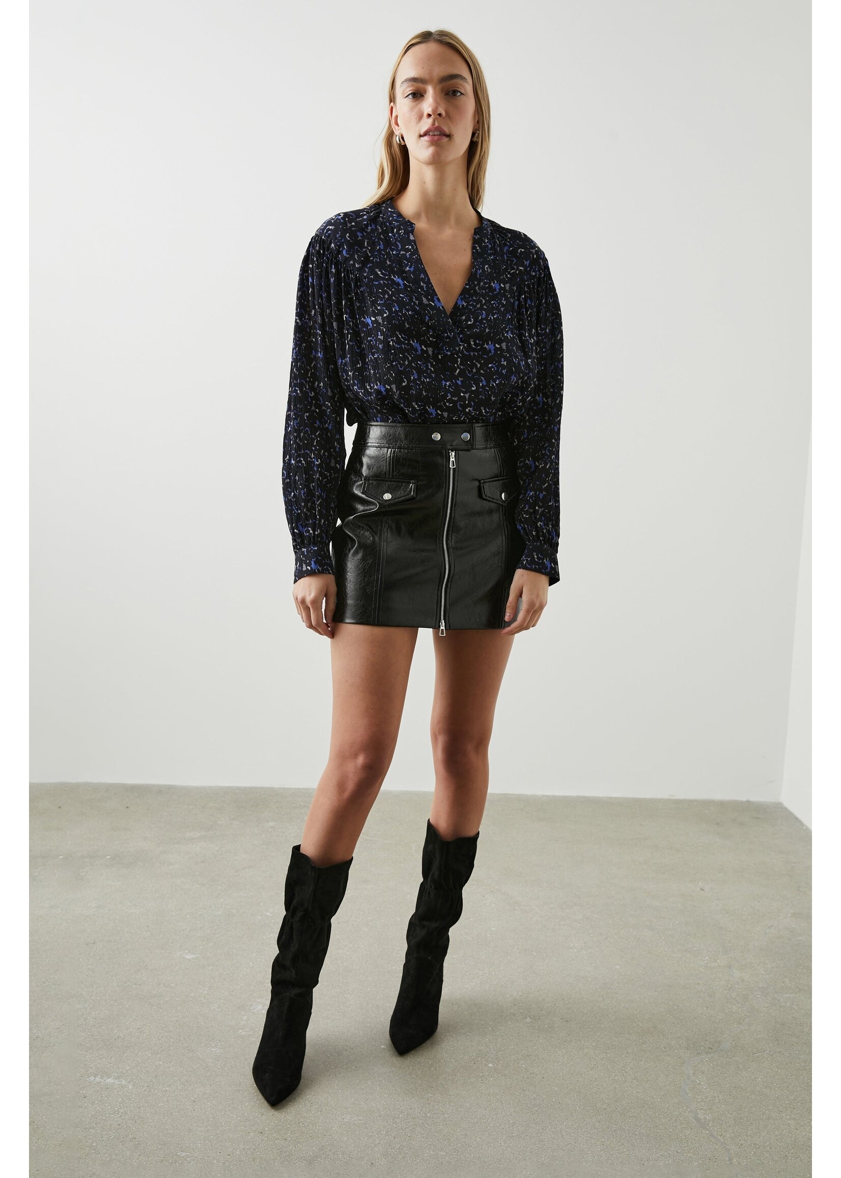 Rails Rails Fable Top - Cobalt Static