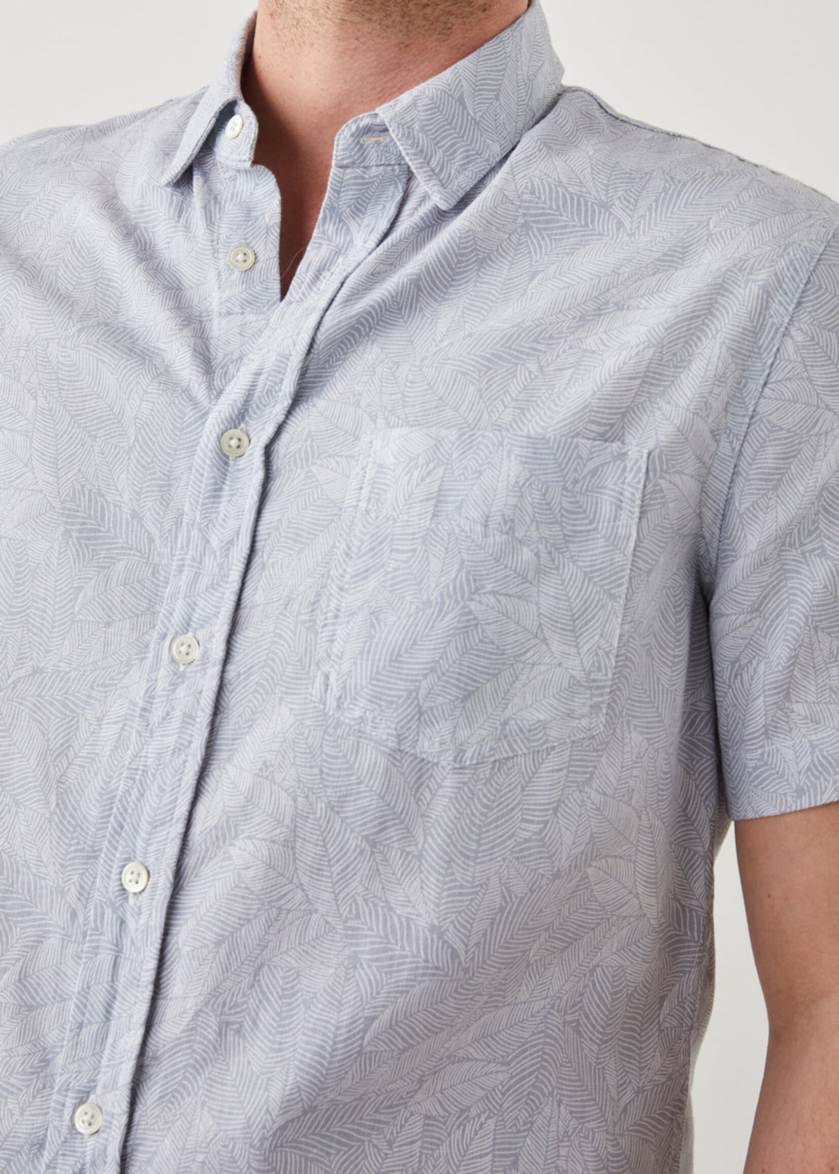 Rails Rails Chemise Fairfax SS - Amazon Blue