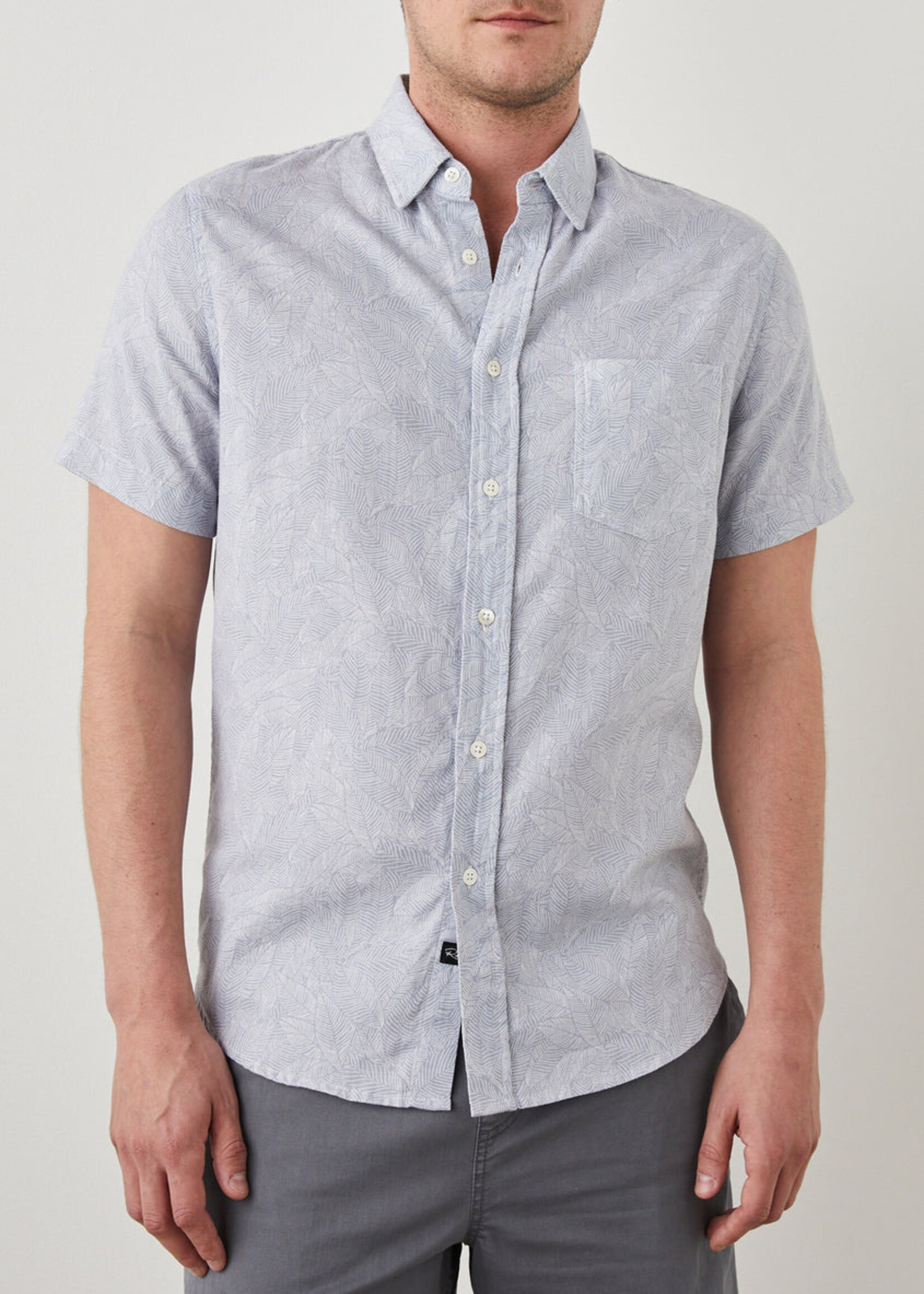 Rails Rails Chemise Fairfax SS - Amazon Blue