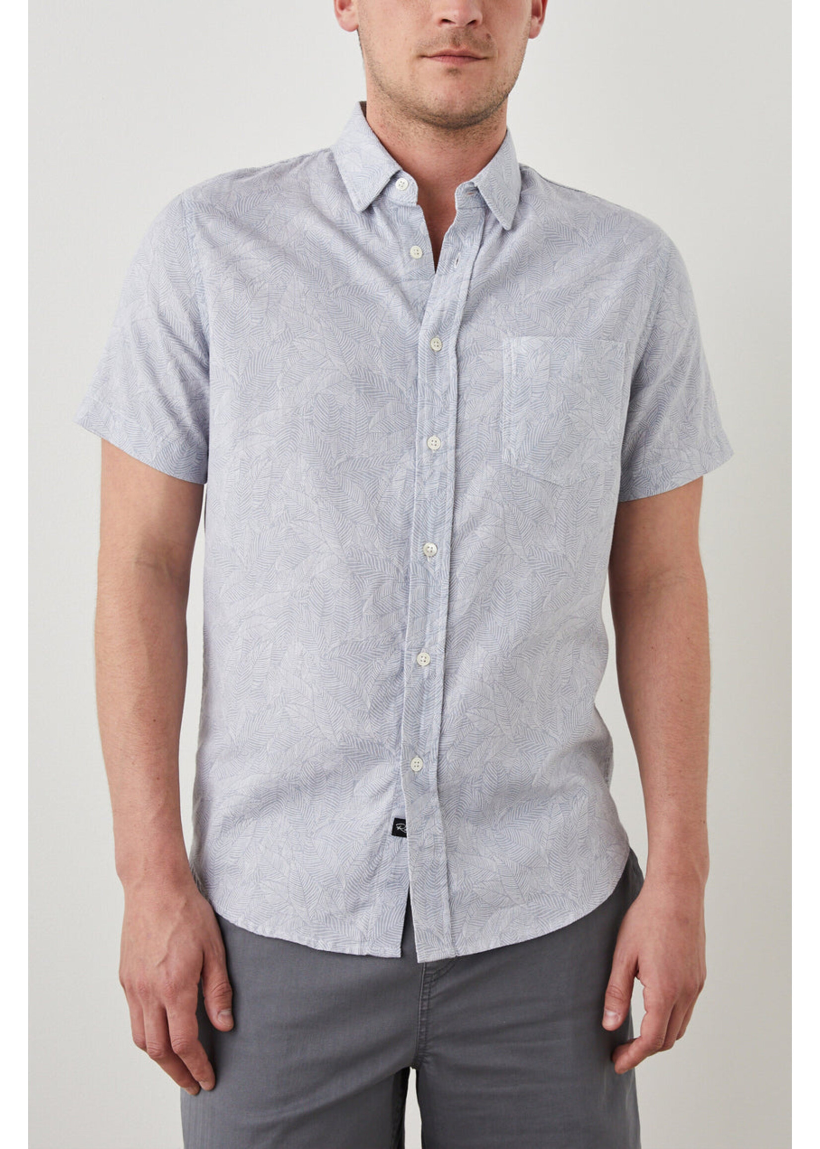 Rails Rails Chemise Fairfax SS - Amazon Blue