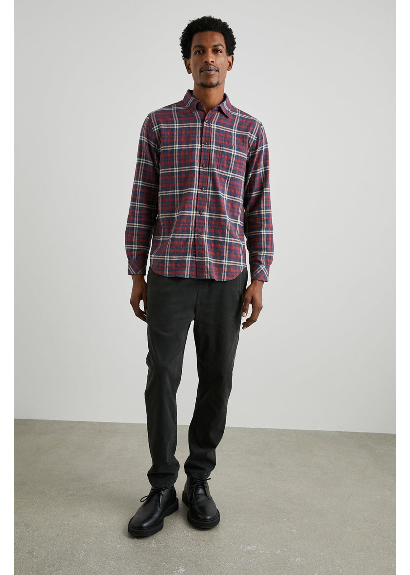 Rails Rails Felix Shirt - Navy/Red/Cream