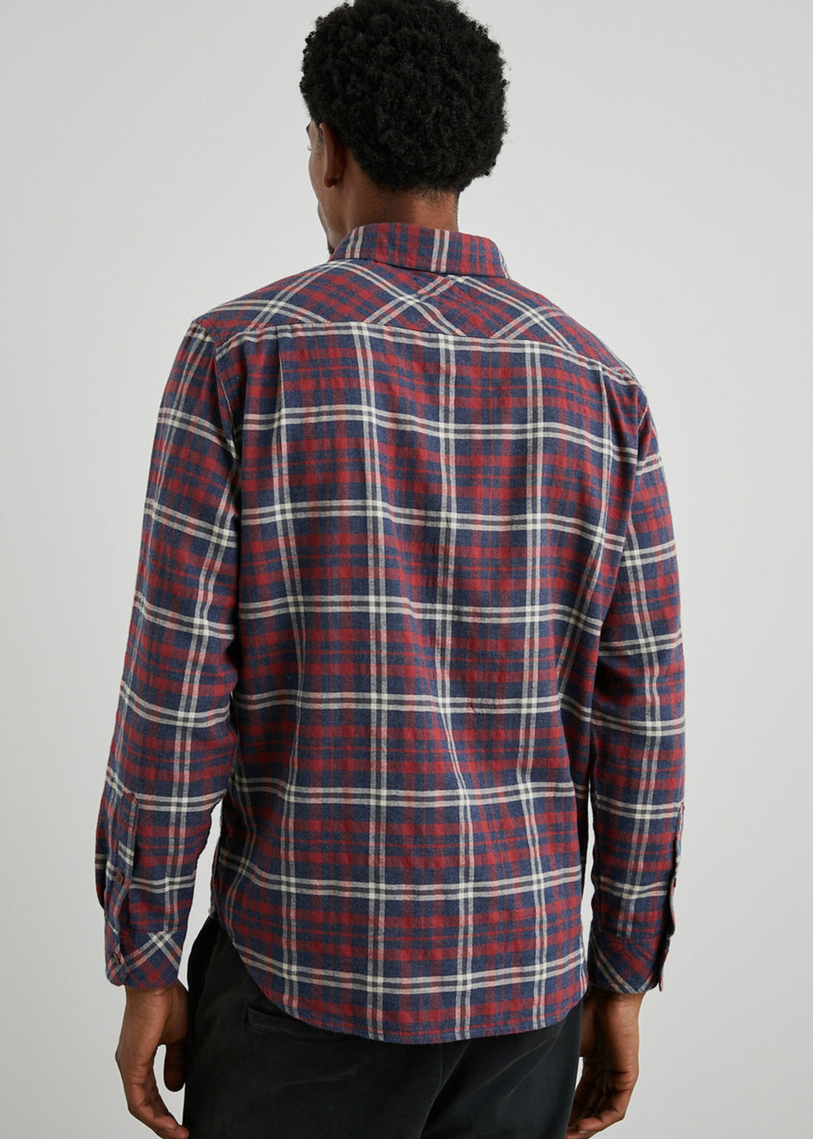 Rails Rails Chemise Felix - Navy/Red/Cream