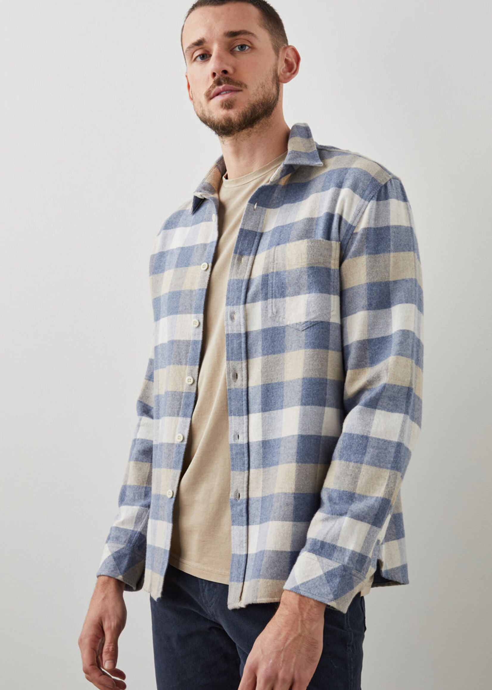 Rails Rails Chemise Forrest - Mist Birch Oat Heather